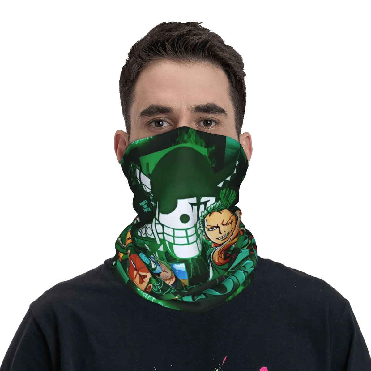 Bandana One Piece - Roronoa Zoro Zielony