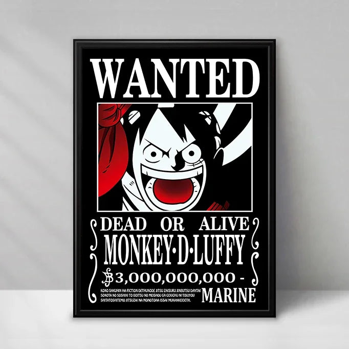 Plakat One Piece Wanted - Monkey D. Luffy Gear 5 (Efekt holograficzny)