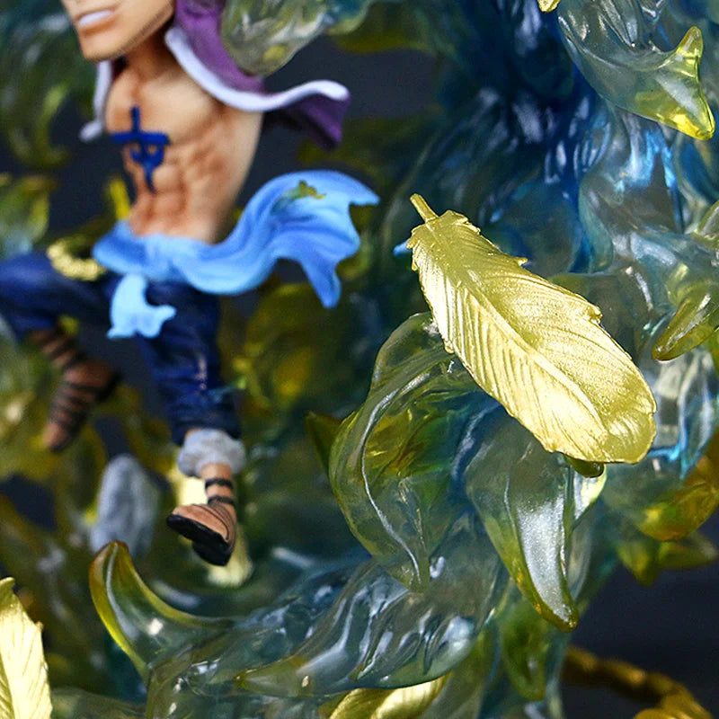 Statua One Piece — Marco Feniks (efekty niebieskich płomieni)
