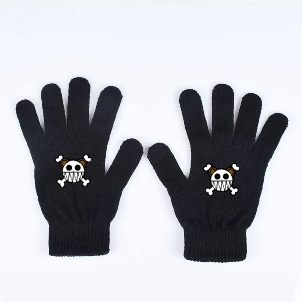 Rękawiczki One Piece – Klasyczna piracka czaszka