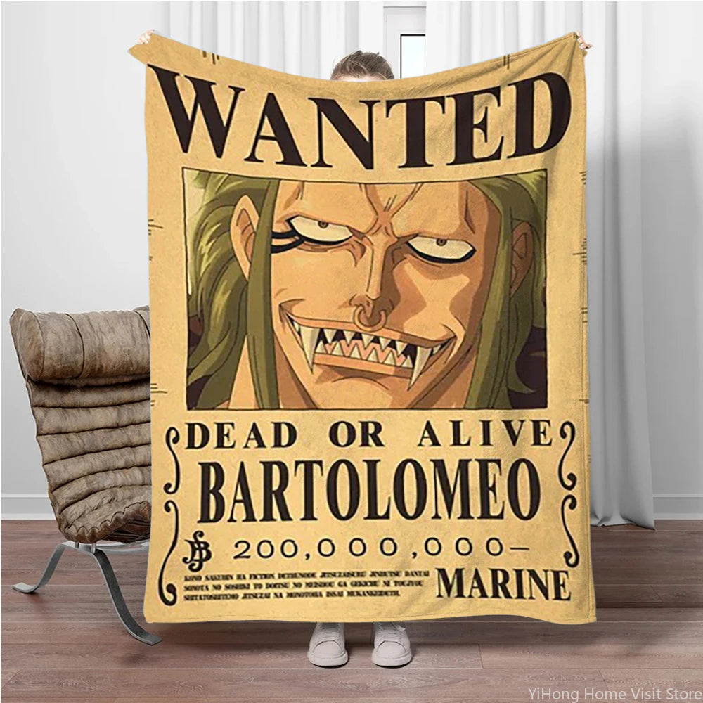 Plakat One Piece Wanted – Bartolomeo Kanibal