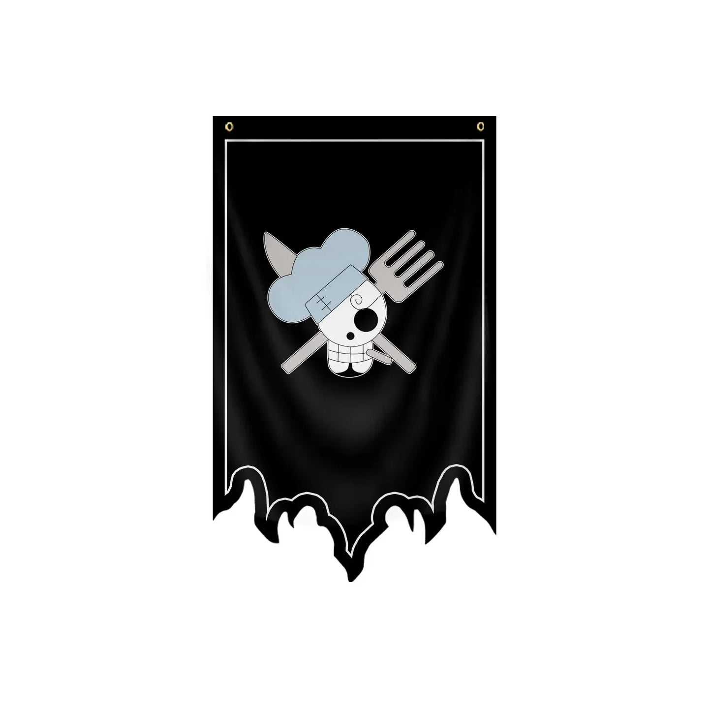Flaga One Piece – Jolly Roger Sanjiego (Kucharz)