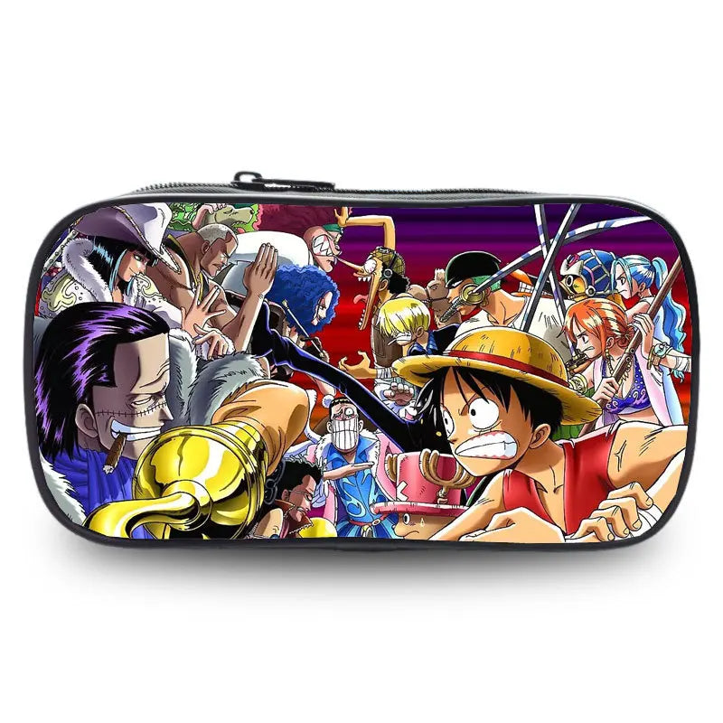 Piórnik One Piece – manga przedstawiająca wybuchową walkę pełną akcji