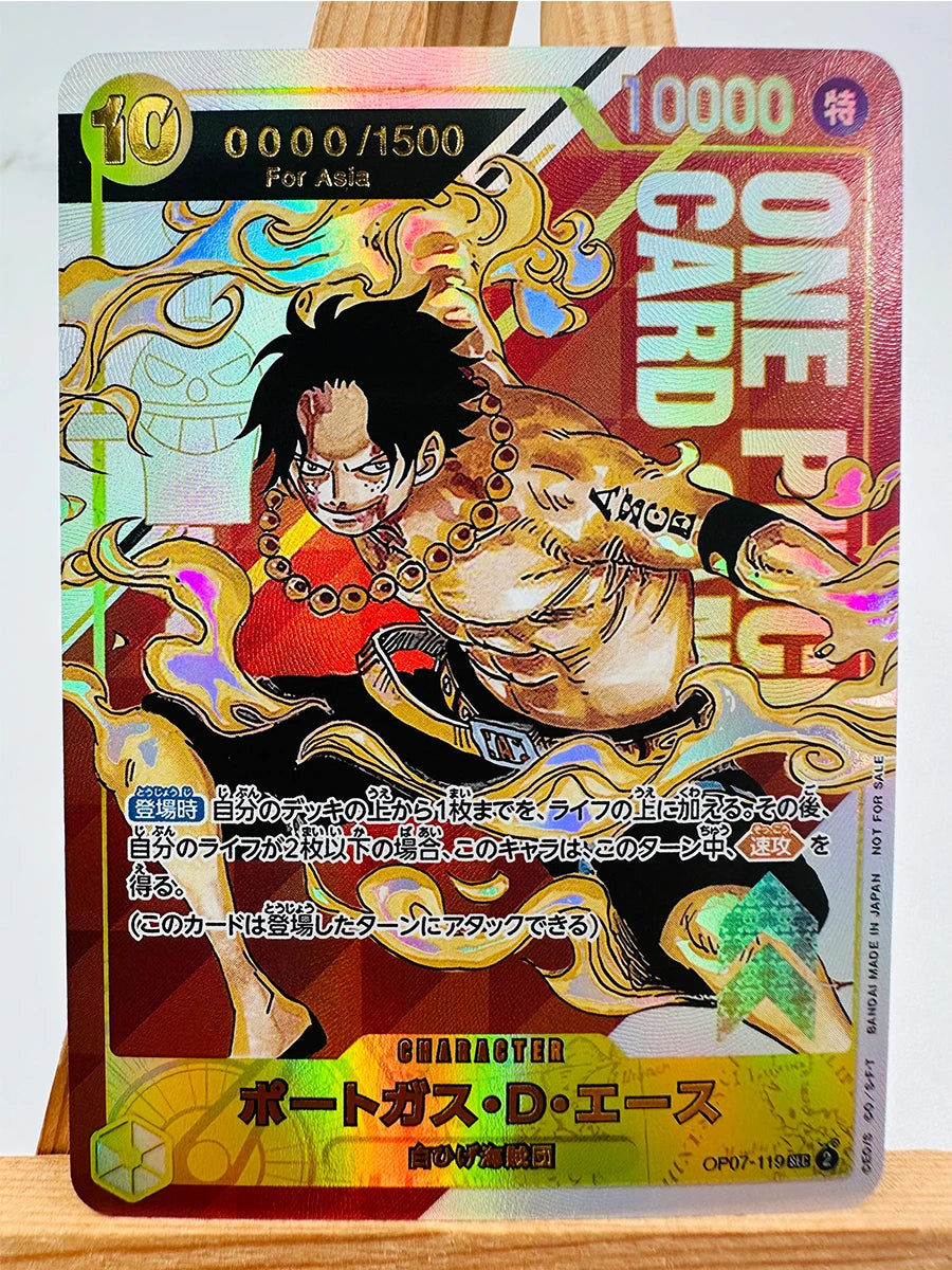 Karta One Piece TCG – Portgas D. Ace (rzadka karta z alternatywną ilustracją)