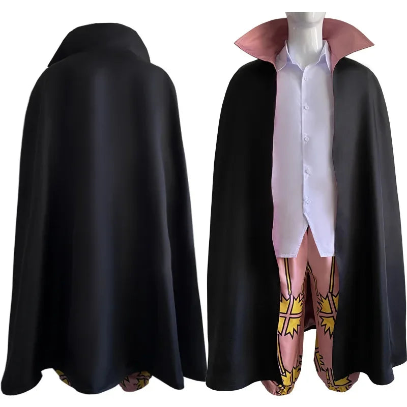 Kostium cosplay One Piece – płaszcz Shanksa Rudowłosego (Film Red)