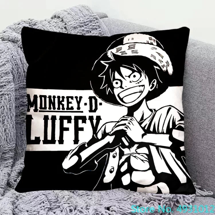Poszewka na poduszkę One Piece – Monkey D. Luffy (Styl szkicowy)