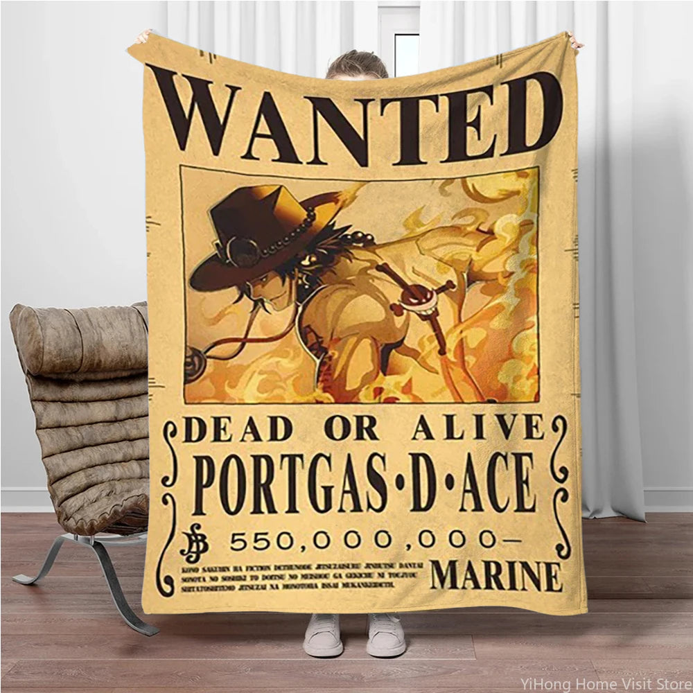 Plakat One Piece Wanted – Portgas D. Ace (Ognista Pięść)