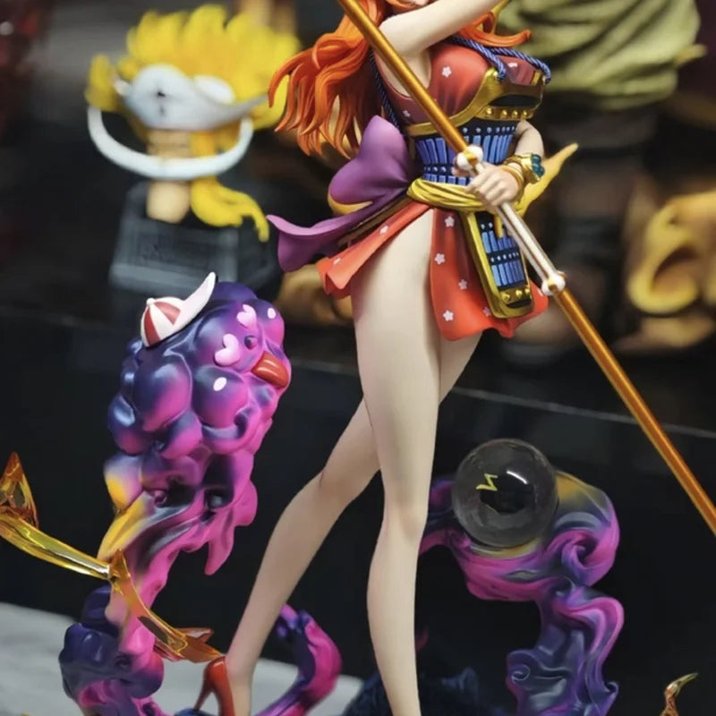 Figurka premium One Piece – Nami z efektami specjalnymi (wysoka jakość)