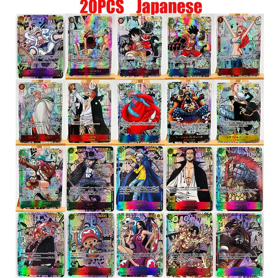Pakiet kart One Piece TCG – zestaw japoński 20 sztuk (Rare)