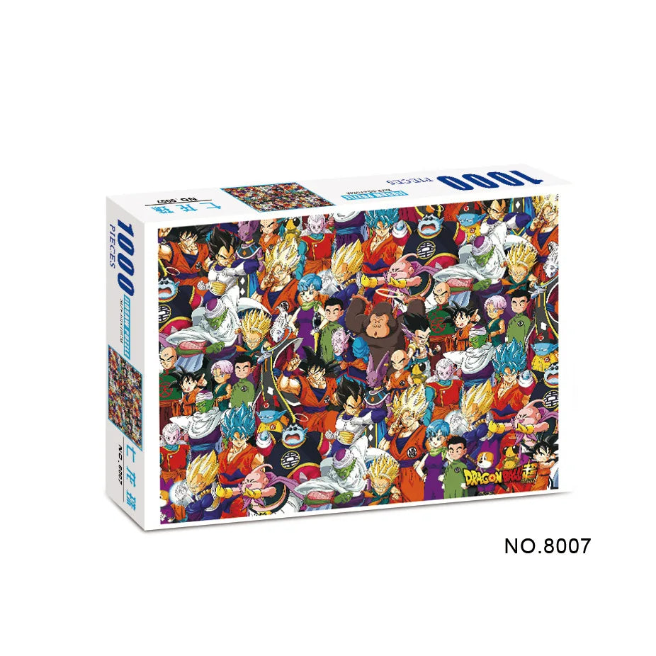 Puzzle One Piece, 1000 elementów – Ilustracja załogi Nowego Świata