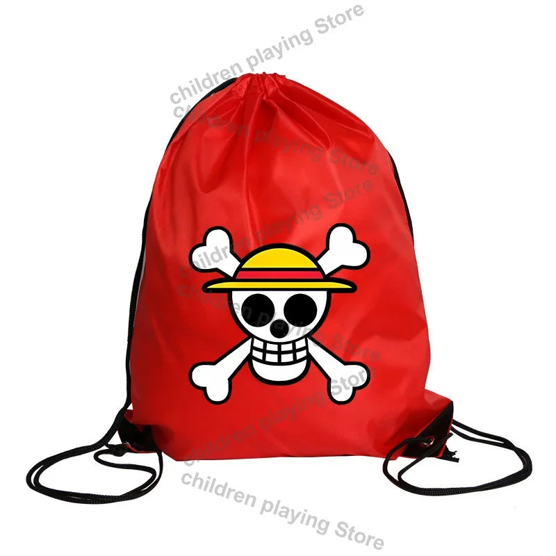 Torba na ramię One Piece – Monkey D. Luffy Ilustracja z kolorowymi plamami