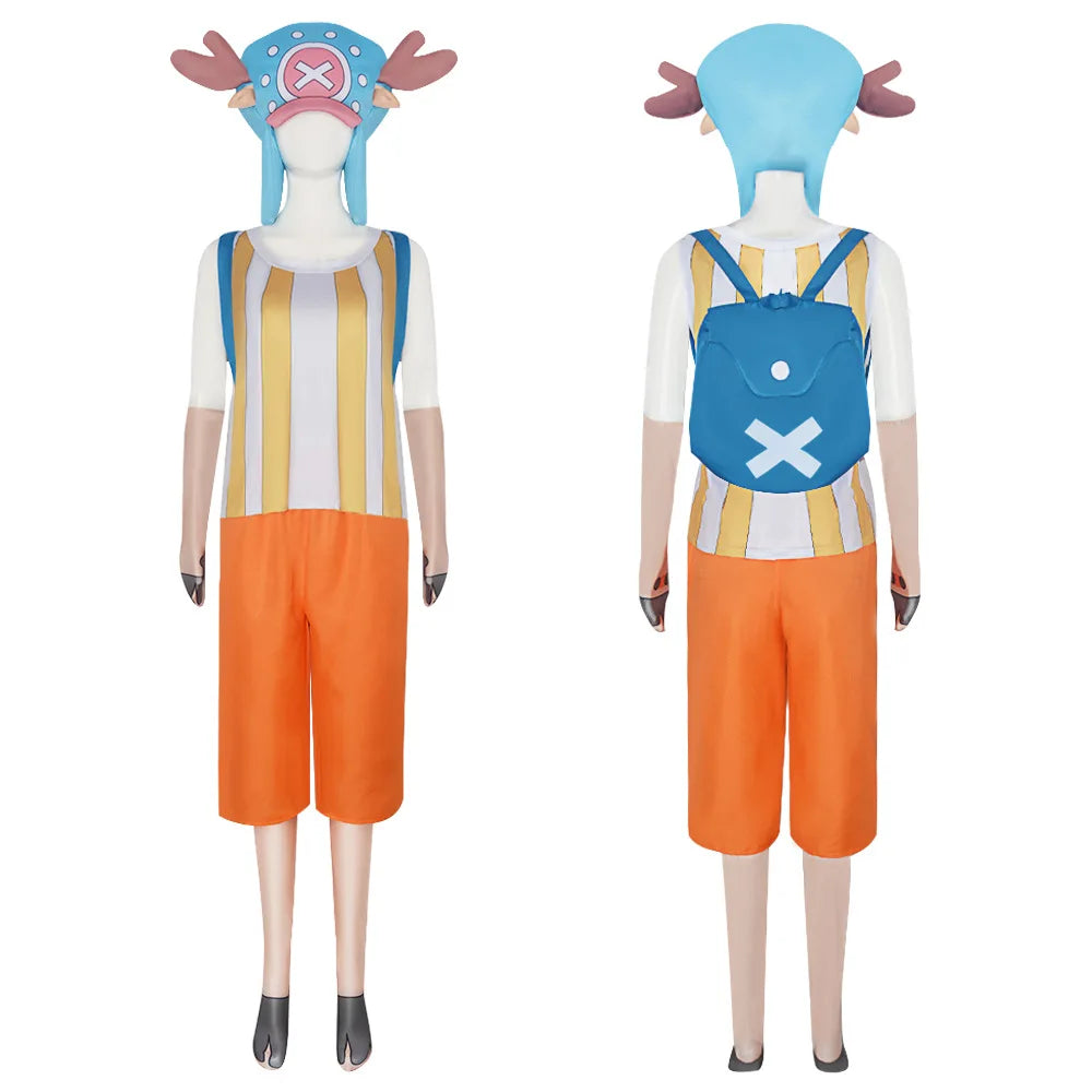 Kostium cosplay One Piece – przebranie Tony’ego Tony’ego Choppera (Wano Kuni)