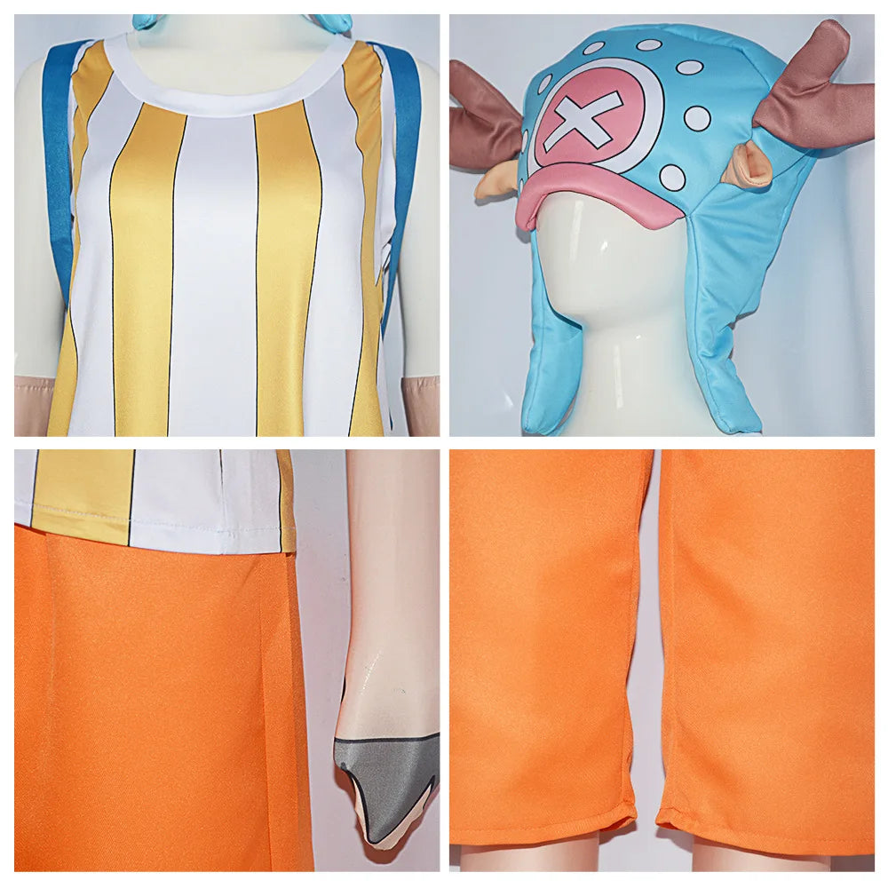 Kostium cosplay One Piece – przebranie Tony’ego Tony’ego Choppera (Wano Kuni)