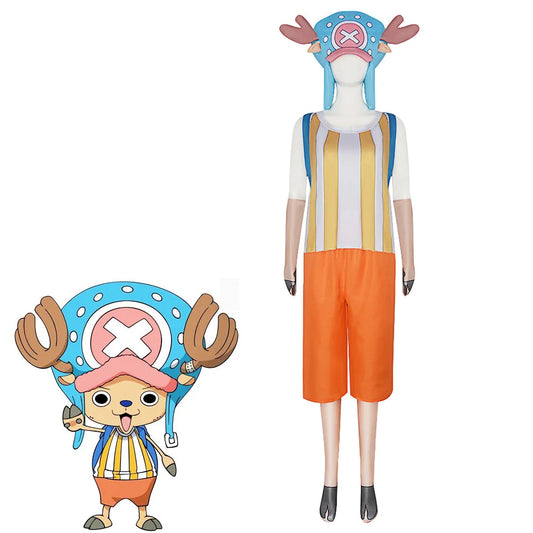 Kostium cosplay One Piece – przebranie Tony’ego Tony’ego Choppera (Wano Kuni)