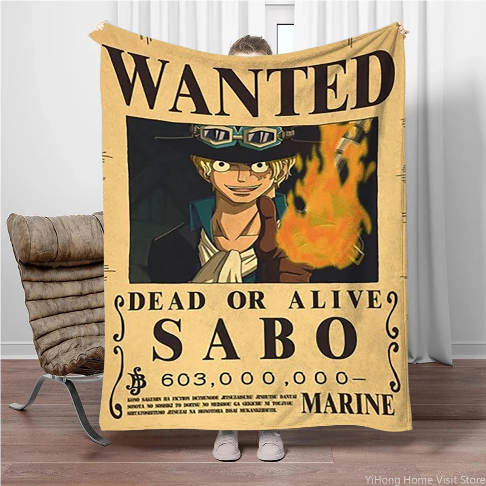 Plakat One Piece Wanted – Sabo (Armia Rewolucyjna)