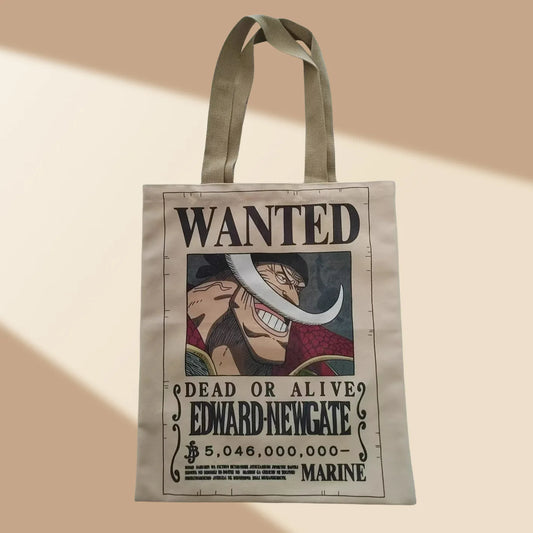 Torba typu tote One Piece – list gończy za Donquixotem Doflamingo