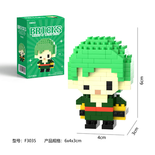 Lego One Piece – Roronoa Zoro (model do zbudowania)