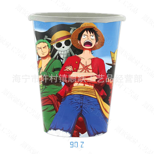 Kubek One Piece wysokiej jakości – ilustracja całej załogi