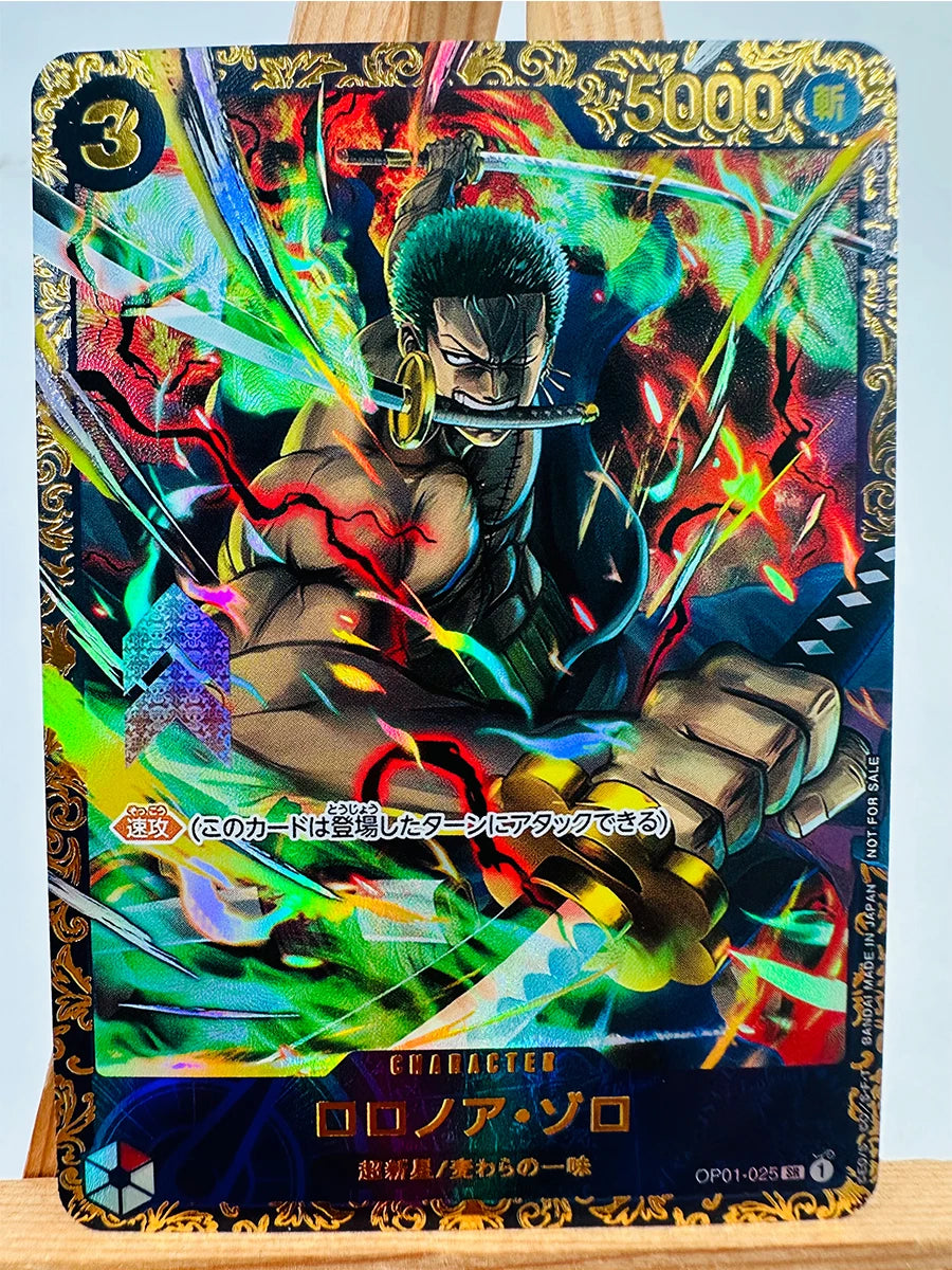 Karta One Piece TCG – Roronoa Zoro Triple Sabres (Super Rare)