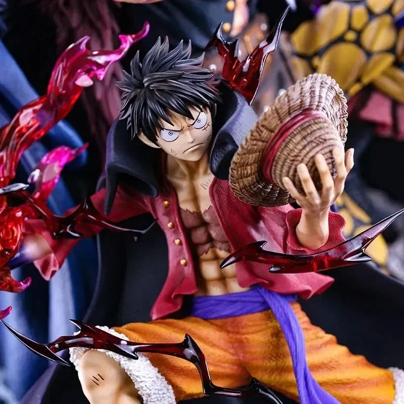 Figurka One Piece – trio Supernowych (diorama walki 23 cm)