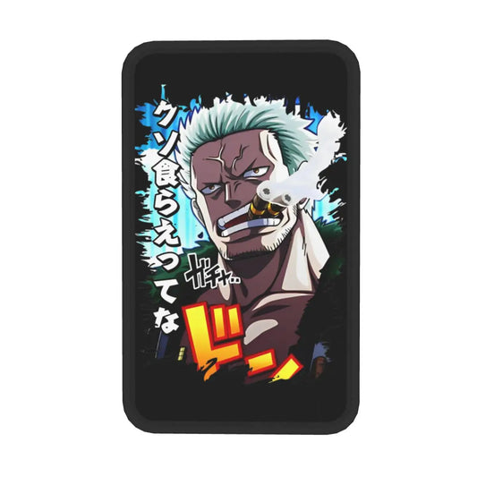 Pokrowiec na podłokietnik One Piece – Roronoa Zoro w stylu Wano Kuni (konsola środkowa)