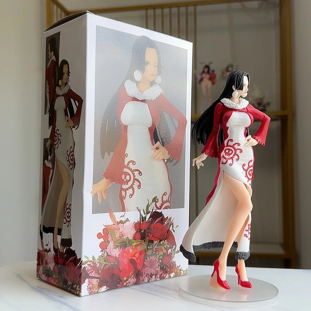 Figurka One Piece — Boa Hancock (czerwona suknia Pirackiej Cesarzowej)