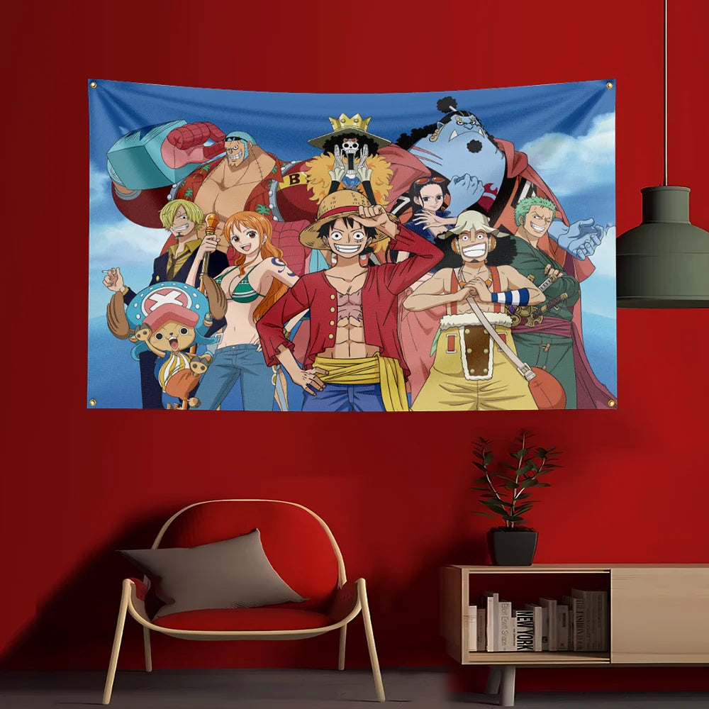 Plakat One Piece – załoga Mugiwara w Wano Kuni