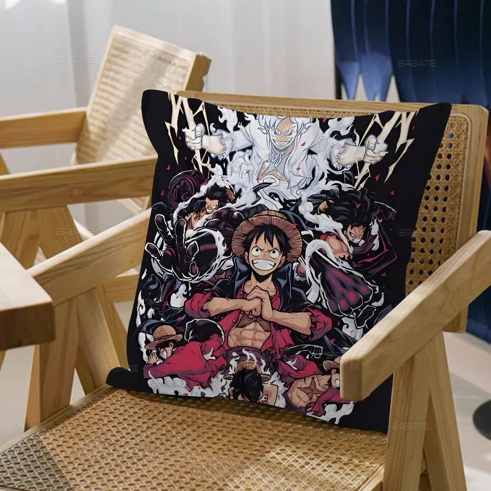 Poszewka na poduszkę One Piece - Luffy i Ace (Bracia broni)