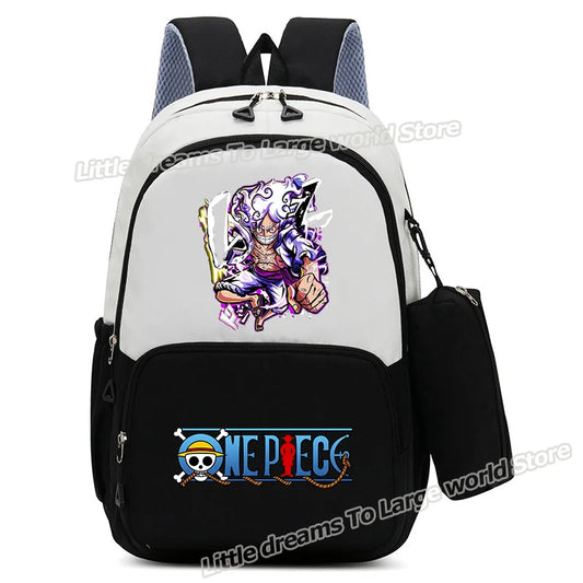 Plecak One Piece – Luffy w fantazyjnym stylu