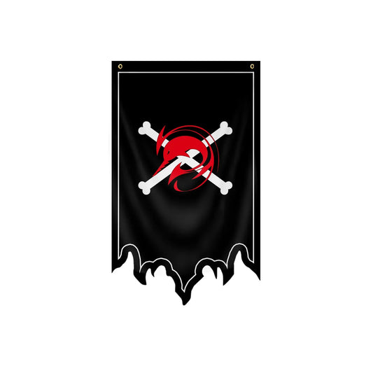 Flaga One Piece – Jolly Roger Portgasa D. Ace’a (Piraci Asa)