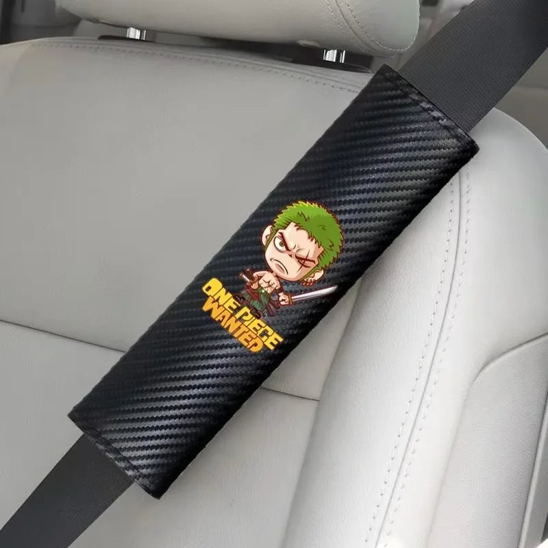 Osłony na pas bezpieczeństwa One Piece – Roronoa Zoro (imitacja skóry)