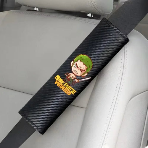 Osłony na pas bezpieczeństwa One Piece – Roronoa Zoro (imitacja skóry)