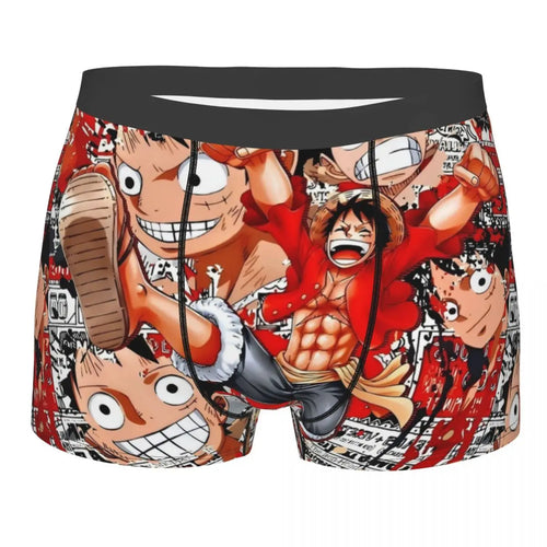 Bokserki One Piece – Monkey D. Luffy Gear 2 w akcji