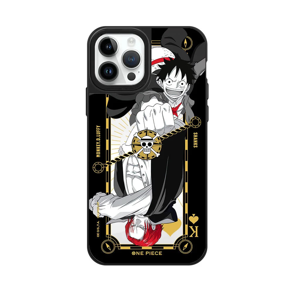 Etui na iPhone’a One Piece – Złota ilustracja Monkeya D. Luffy’ego