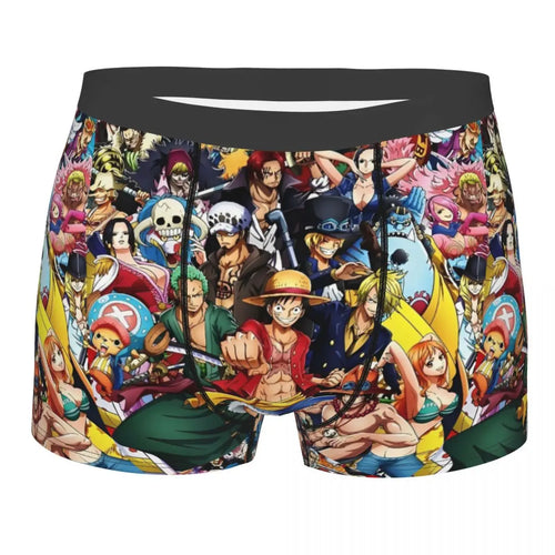 Bokserki – fresk z postaciami