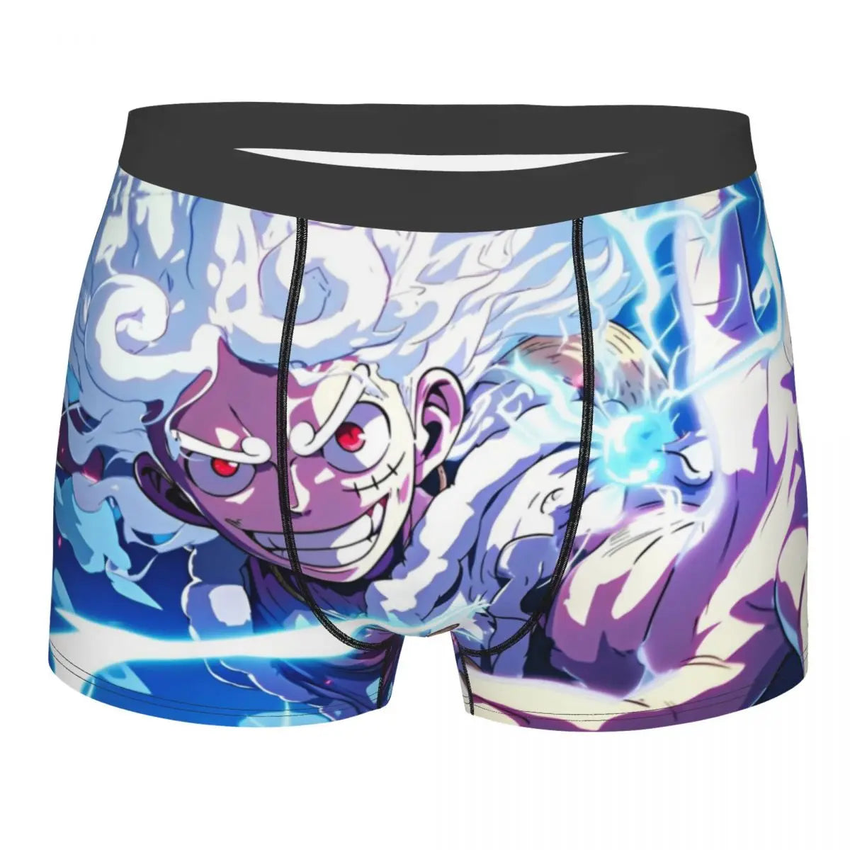 Bokserki One Piece – Monkey D. Luffy Gear 5 Nika (fioletowe)