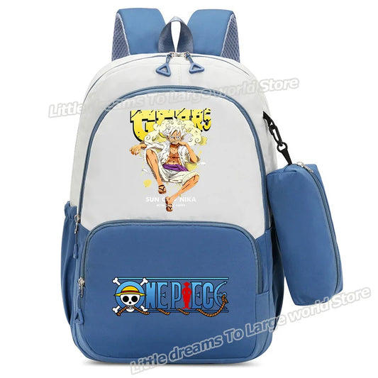 Plecak One Piece – Piracki emblemat Monkey D. Luffy’ego