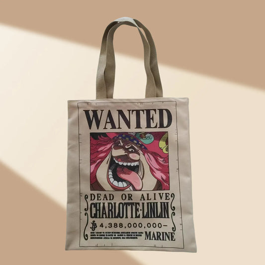 Torba typu tote One Piece – list gończy za Charlotte’em Katakurim