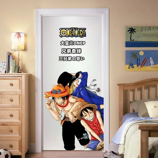 Gobelin ścienny One Piece – plakat „Wanted” z Luffym i Zoro (Wano Kuni)