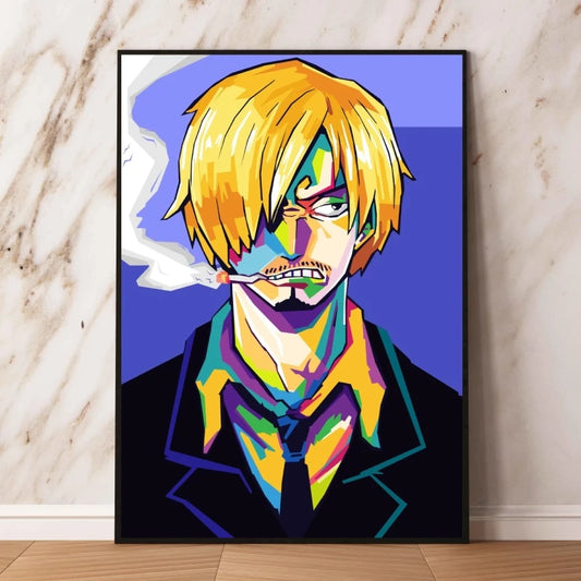 Obraz pop-art One Piece – Sanji Czarnonogi (Strój)