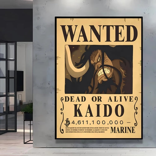 Plakat One Piece Wanted - Kaido Stu Bestii