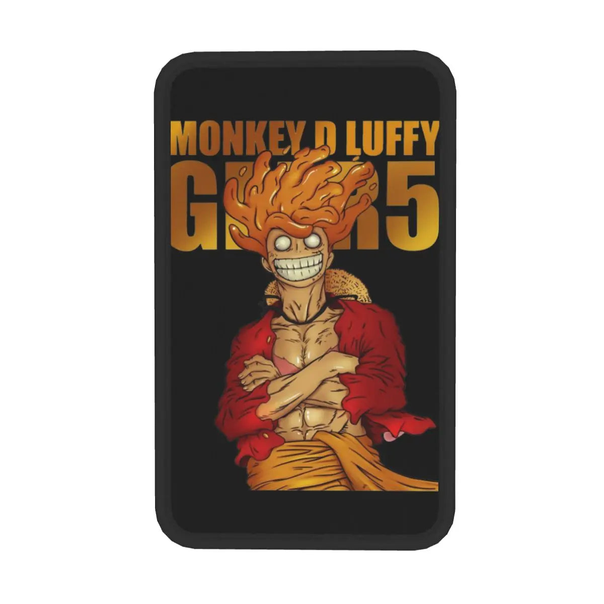 Pokrowiec na podłokietnik One Piece – Monkey D. Luffy Gear 5 „Nika” (żółty design)