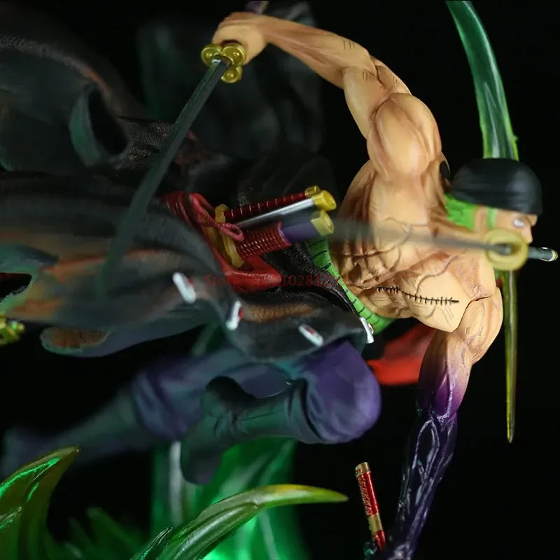 Figurka One Piece – Roronoa Zoro Ashura (efekt zielonych cięć)
