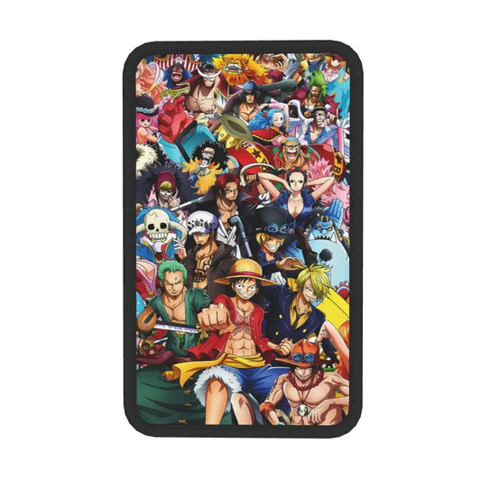 Pokrowiec na podłokietnik One Piece – Ilustracja całej załogi (konsola środkowa)