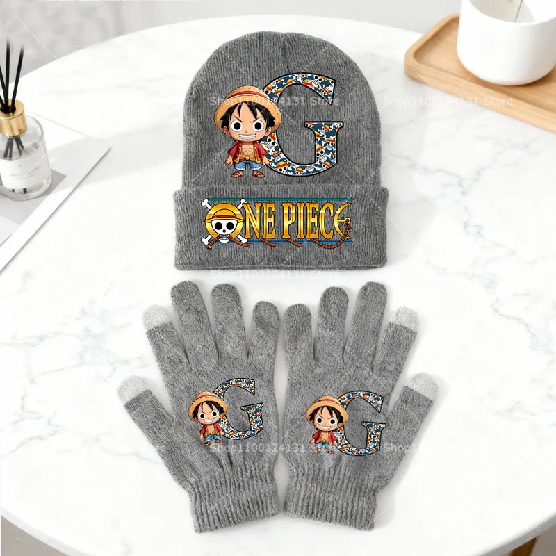 Zestaw czapki i rękawiczek One Piece – Luffy Kultowa manga