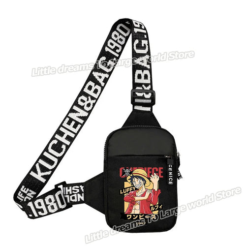 Torba na ramię One Piece – Monkey D. Luffy Kolorowa ilustracja