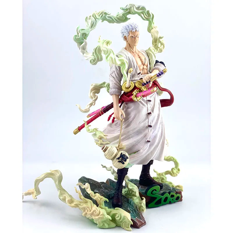Figurka One Piece – Roronoa Zoro (zielone efekty) (36cm)