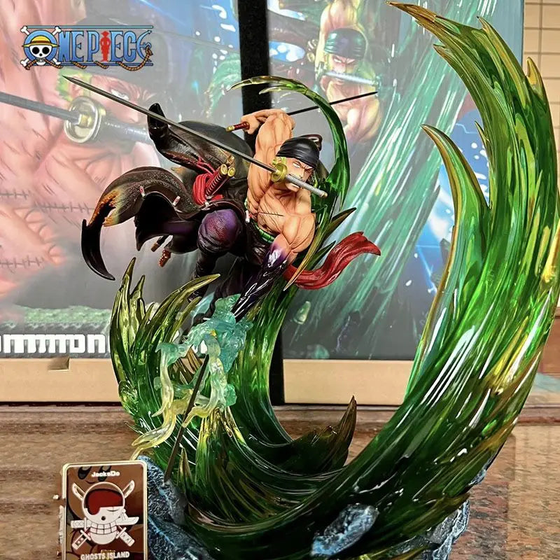 Figurka One Piece – Roronoa Zoro Ashura (efekt zielonych cięć)