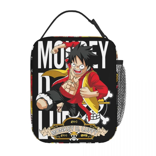 Torba termoizolacyjna One Piece – ilustracja anime przedstawiająca załogę One Piece