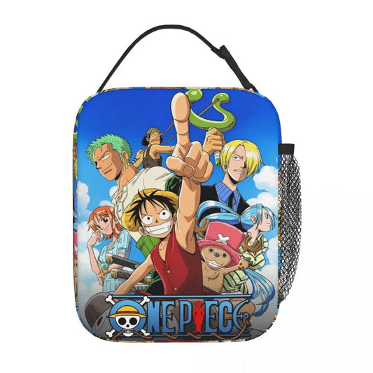 Torba termoizolacyjna One Piece – kolorowa grafika Monkeya D. Luffy’ego